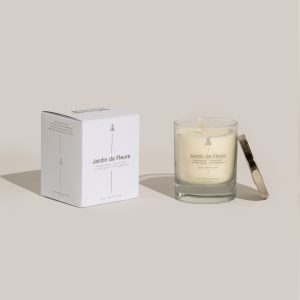 bougie parfumée jardin de fleurs